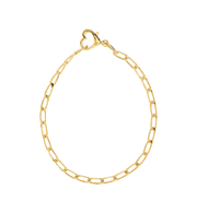 Locked love necklace (goud en zilver) - anna+nina