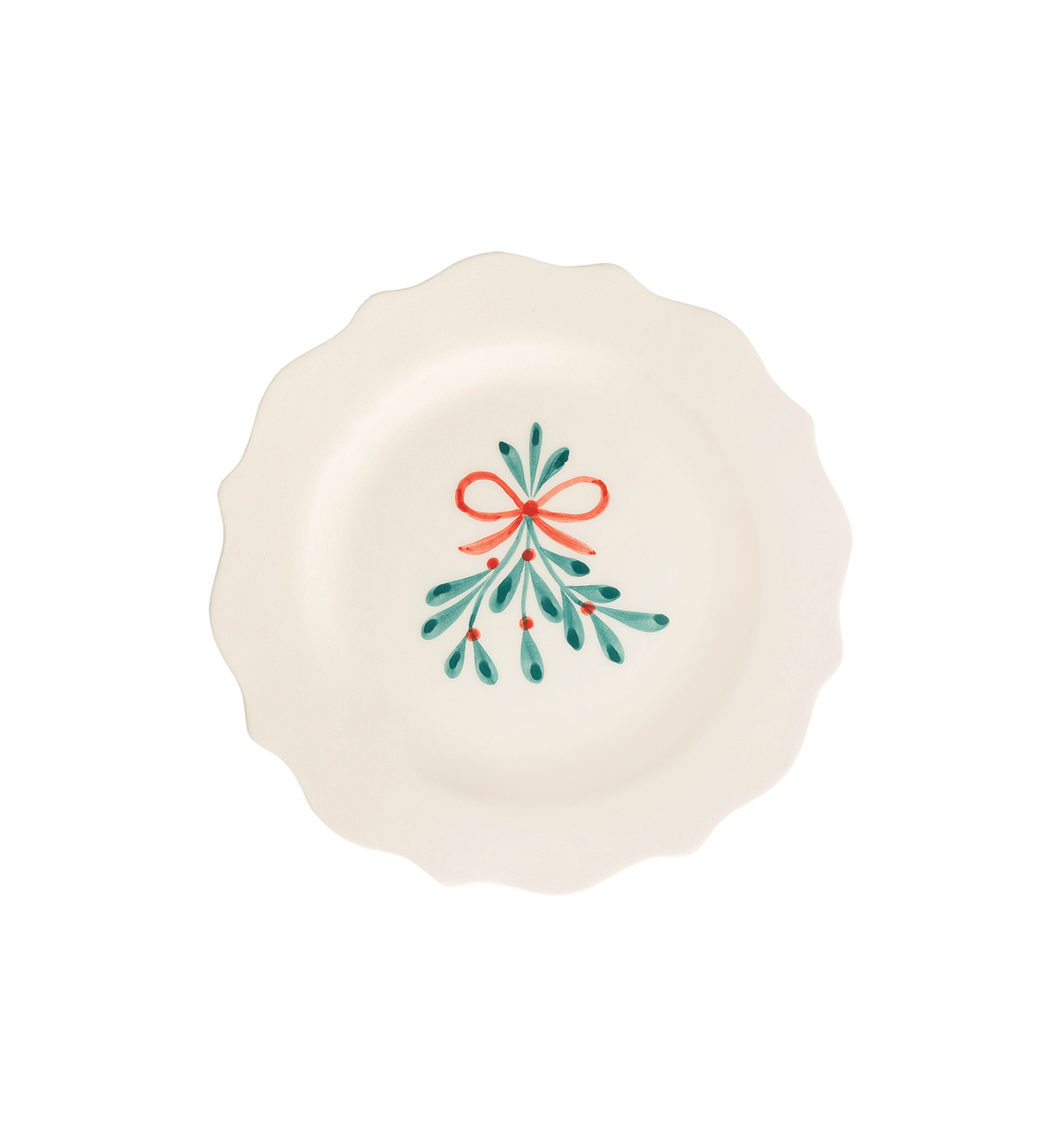 Mistletoe Breakfast Plate - anna+nina