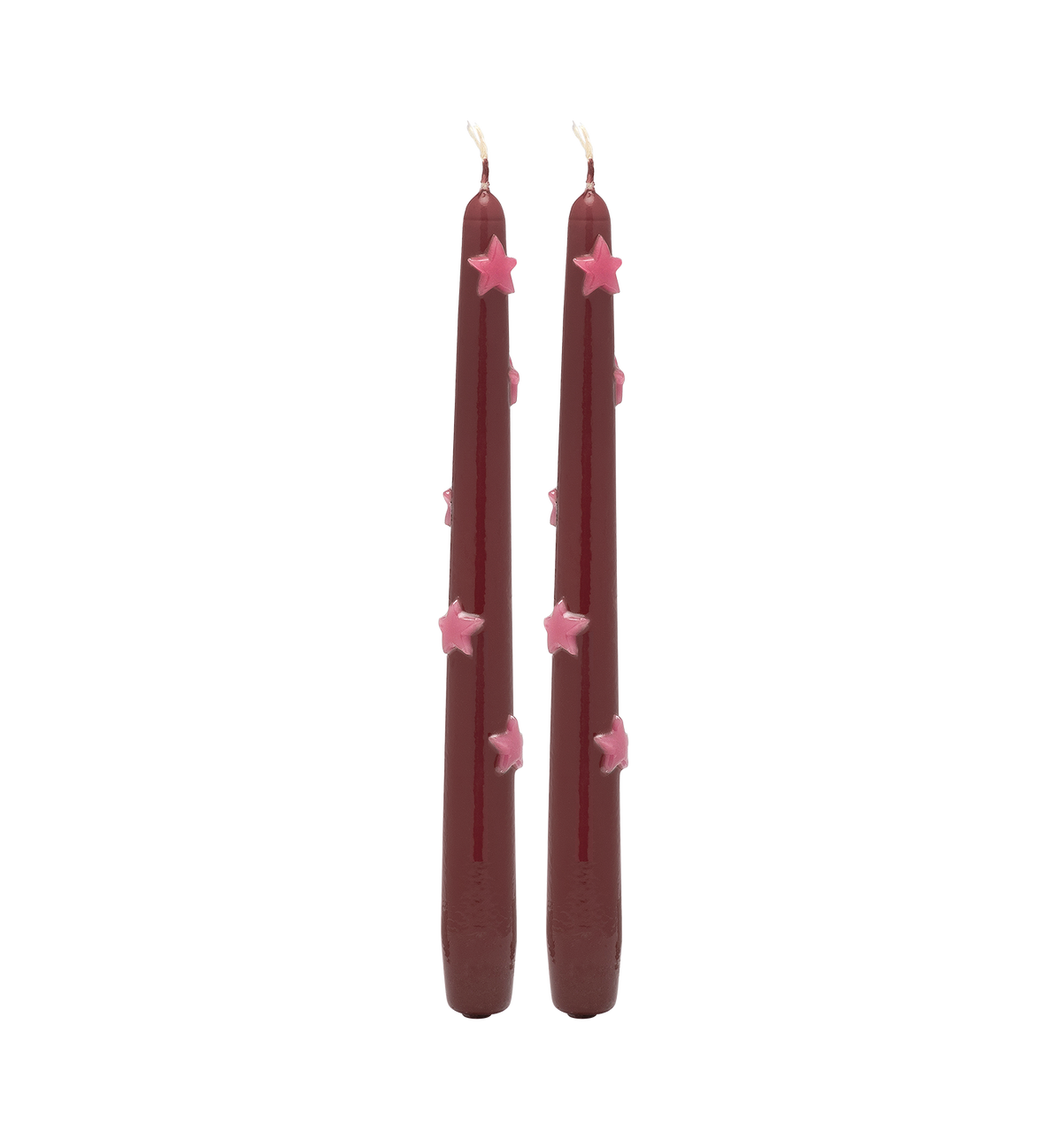 Noel Night Stars 3D Candle Set of 2 - anna+nina