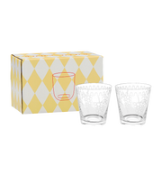 Grapevine Water Glass Set of 2 -anna+ nina