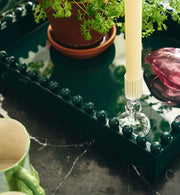 Clear Gemma Candle Holder -anna+ nina