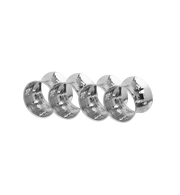 Silver linings napking ring set of 4 - anna+nina
