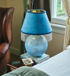 arden lamp stand blue -anna+nina