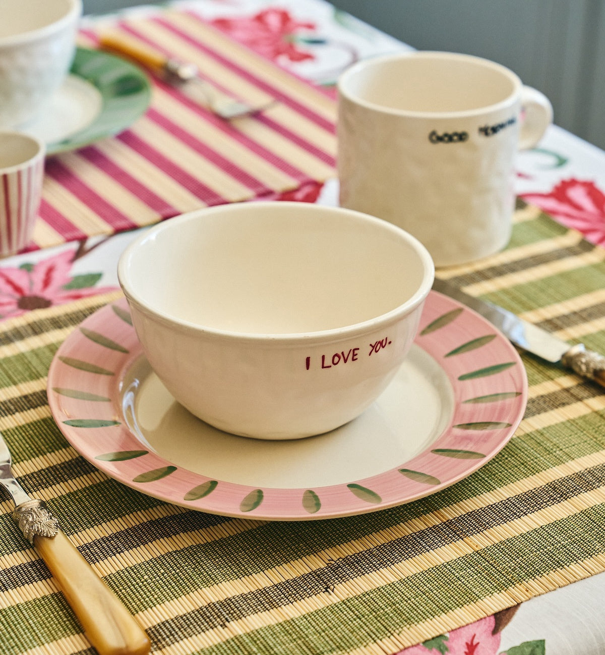 spiced sugar placemat set of 2 - anna+nina