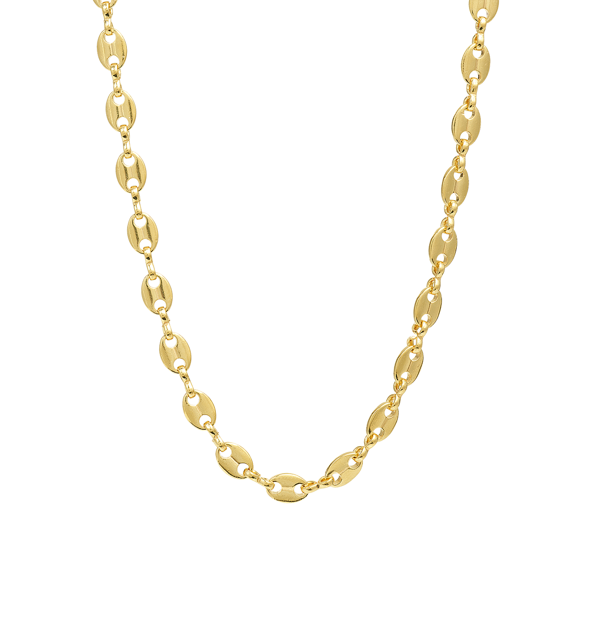 Fine Coﬀee Bean Necklace - Anna+Nina