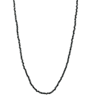 Black Onyx Gemstone Necklace - Anna+Nina