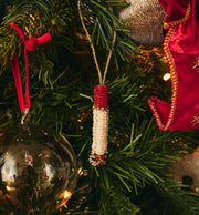 beady ciggy ornament - Anna+Nina