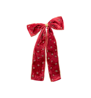 Beaded Crimson Luxe Bow Tree - Anna+Nina