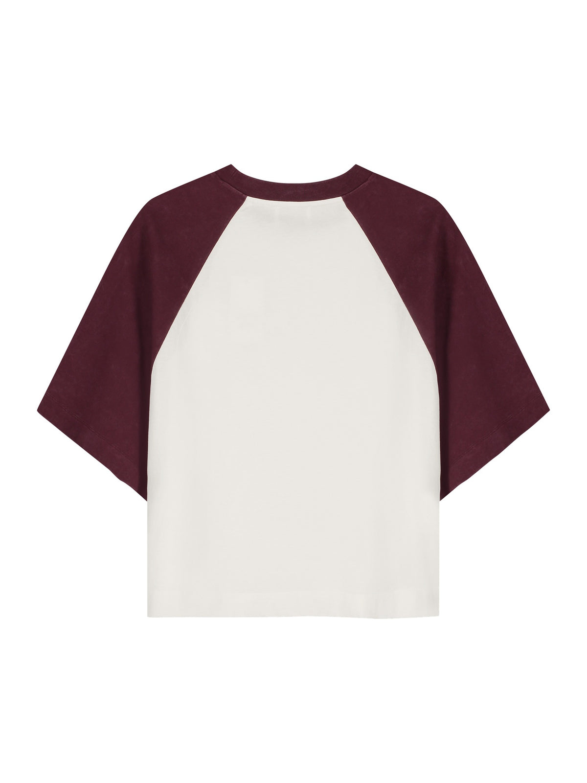 baseball contrast t-shirt - catwalk junkie