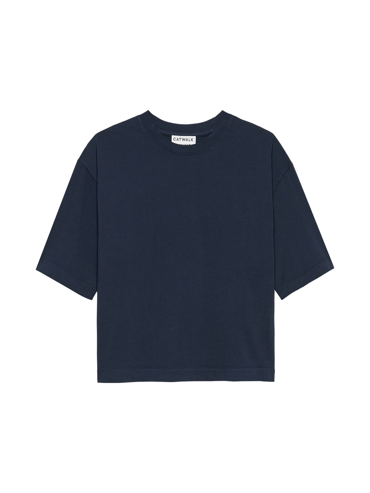 Loose fit T-shirt - Navy - Catwalk junkie