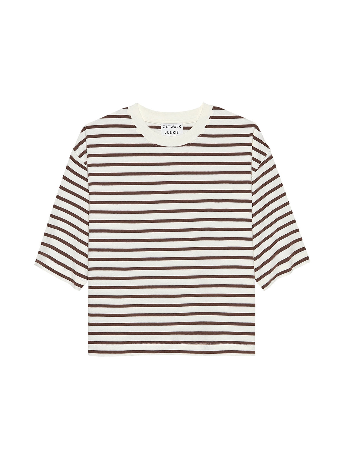 Loose fit striped T-shirt - Rocky Road  - Catwalk junkie