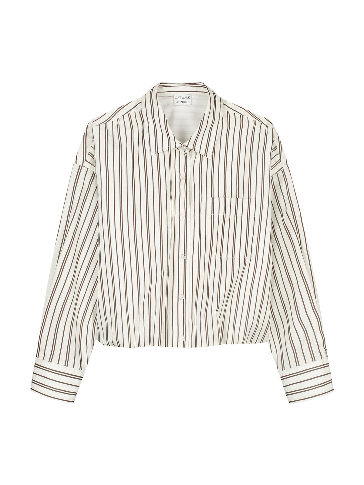 Tuck in blouse - Cream - catwalk junkie