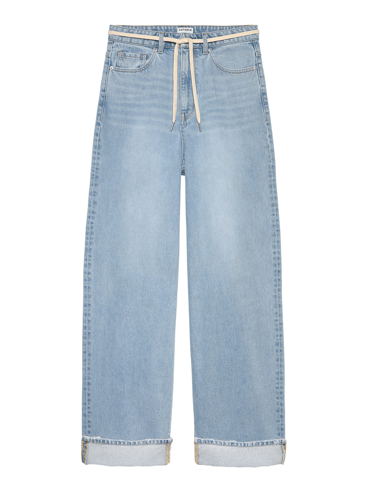 Baggy fit jeans - Blue - Catwalk junkie
