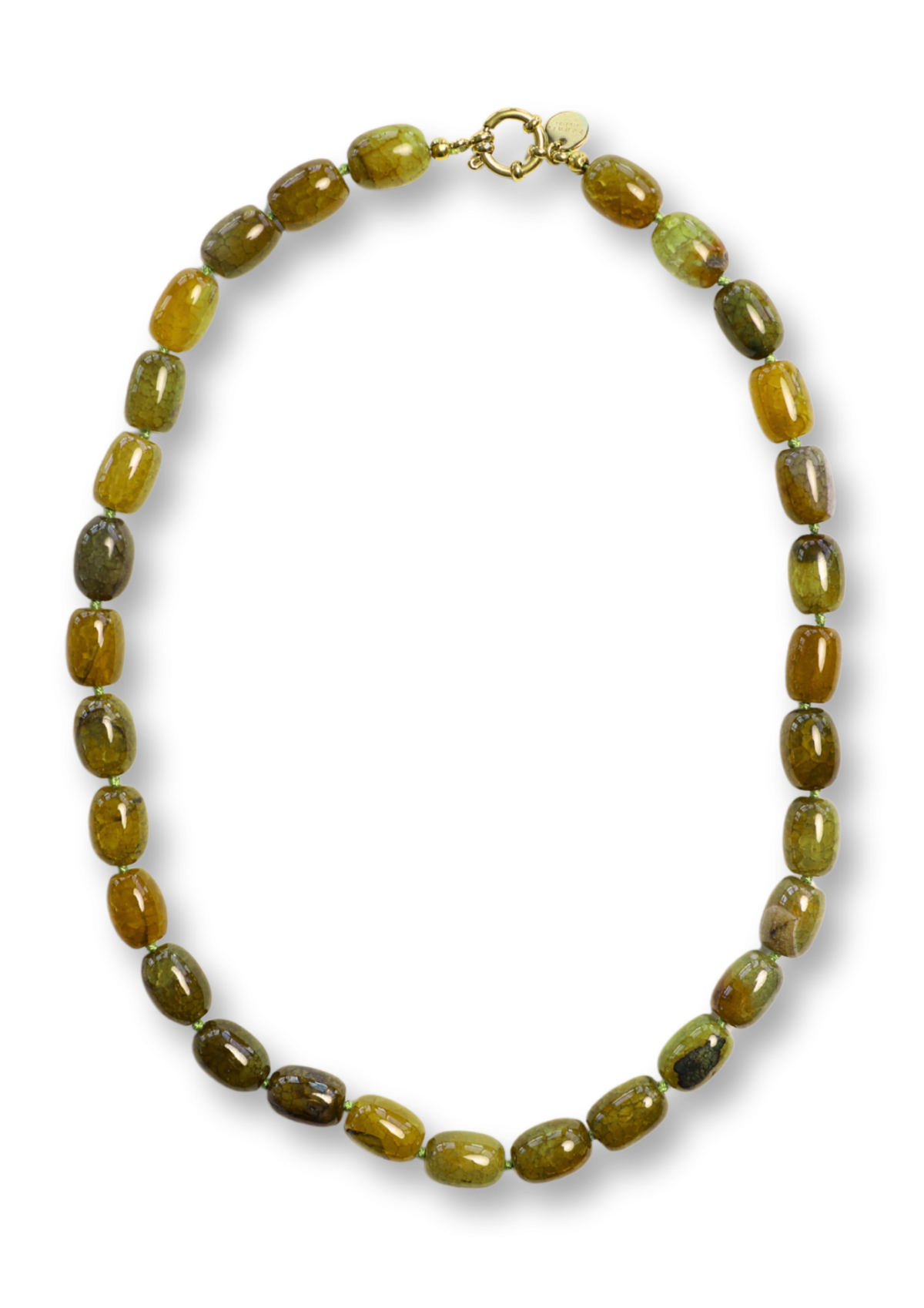 bobby forest green necklace - bonnie studios