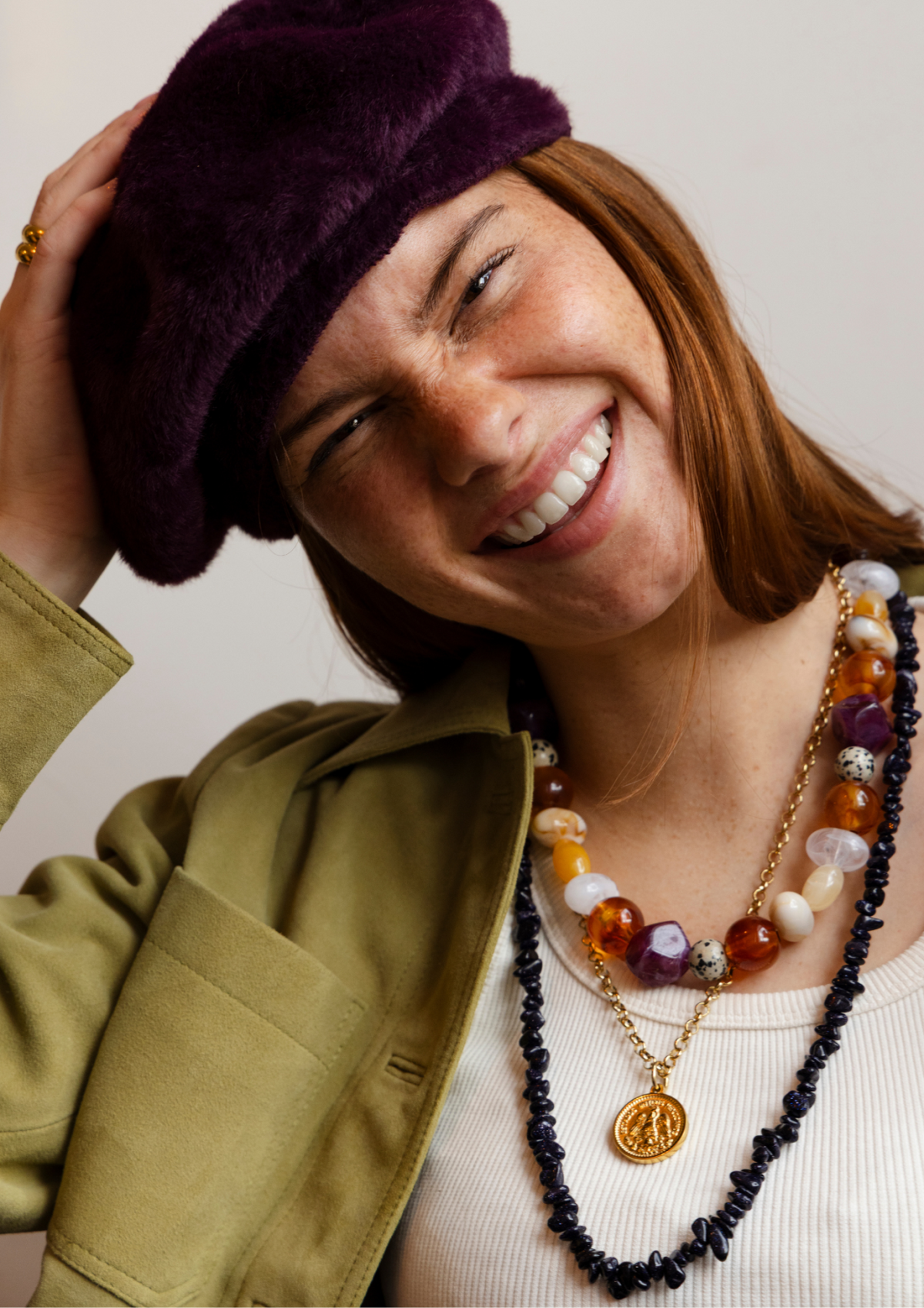 Candy soft fall necklace - bonnie studios