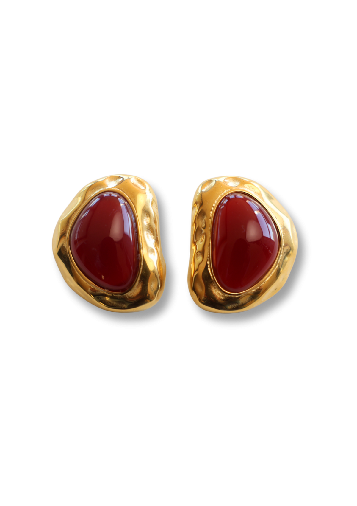 royal red oorbellen - bonnie studios