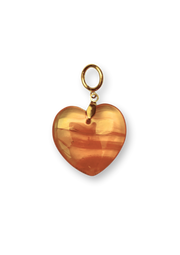 Heart Glass Orange Pendant - bonnie studios | Jil conceptstore