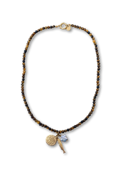 Brown trio necklace - bonnie studios | Jil conceptstore