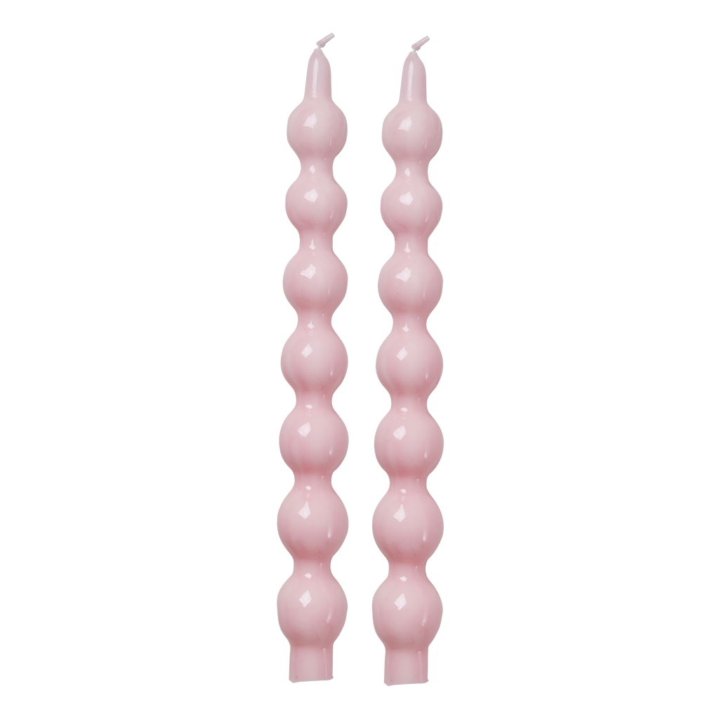 kaarsen bubble design set of 2 - rice