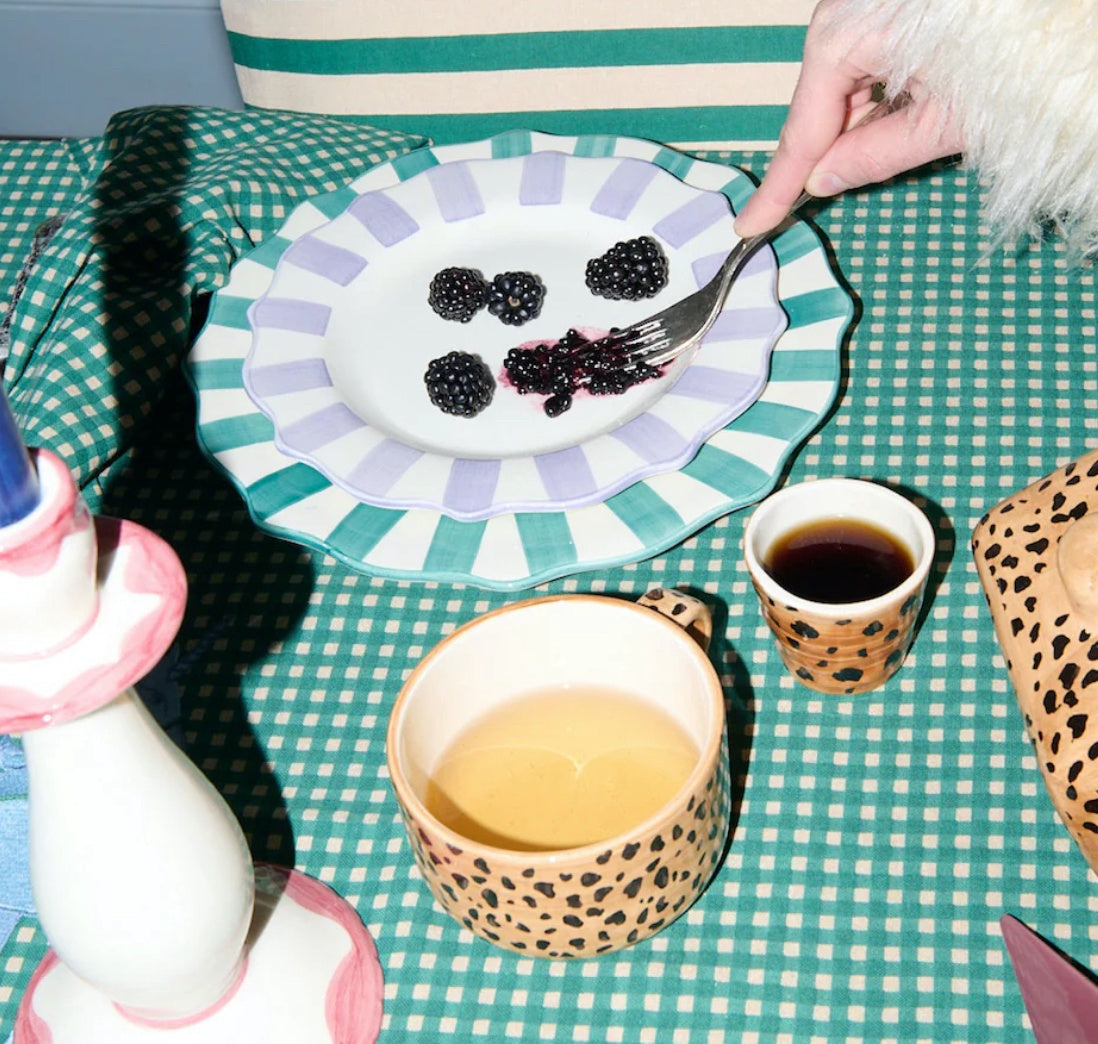 Leopard cappuccino mug - Anna+nina