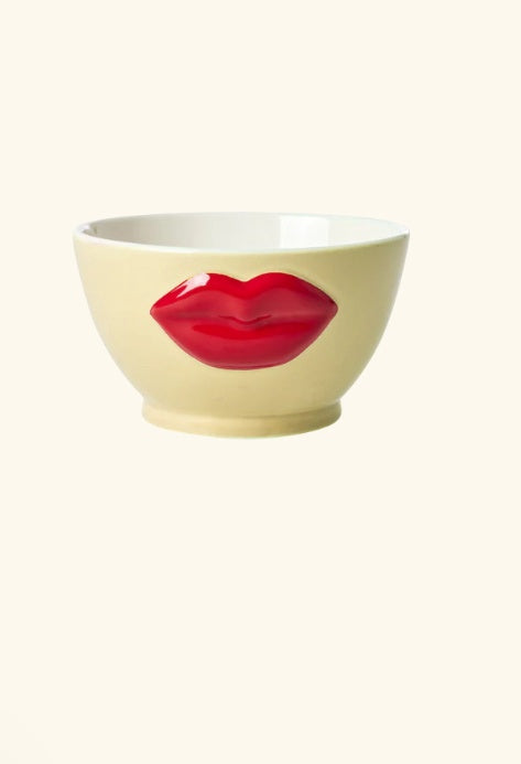 keramiek bowl geel lips - rice | Jil Conceptstore