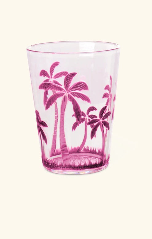 beker roze palmboom - Rice HSGLC-PALMI |Jil Conceptstore