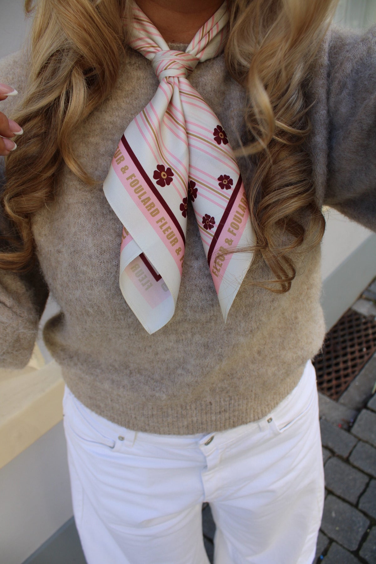 Scarf flower girl - fleur & foulard