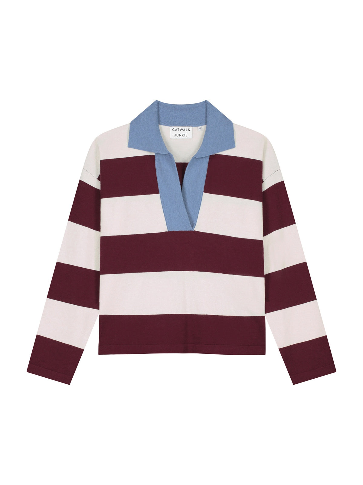 Jil_conceptstore_lemmer_polo_v_neck_merlot_catwalk_junkie