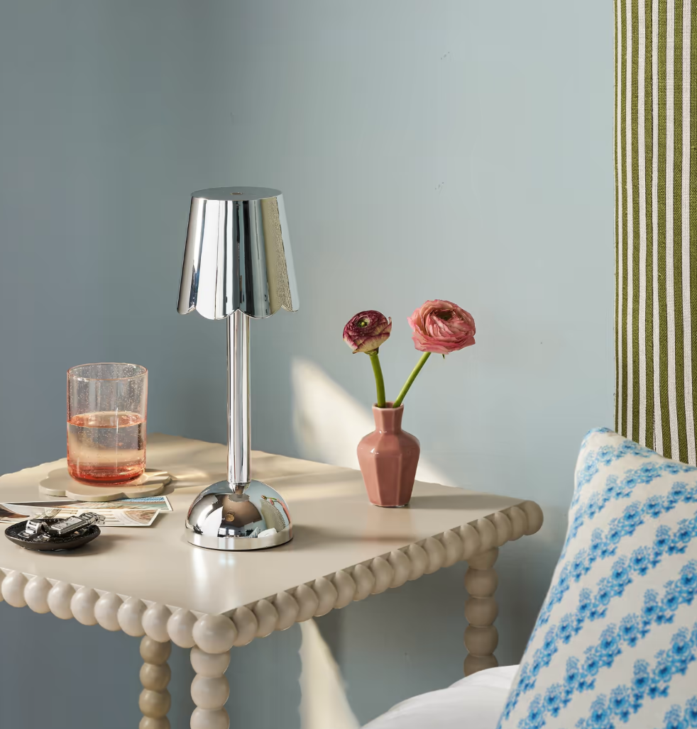 Jil_conceptstore_lemmer_scallop_lamp_chrome_addison_Ross_2