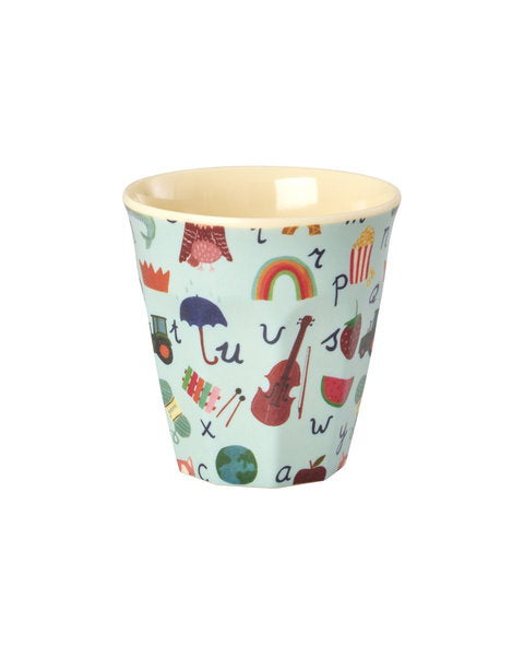 Small kids cup blue - rice KICUP-ABC | Jil conceptstore