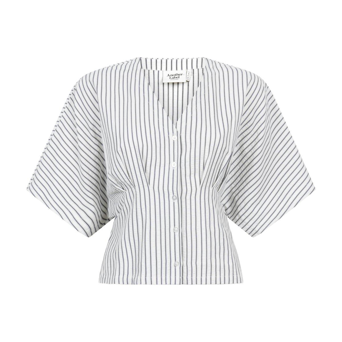 cila shirt naval stripe - another label