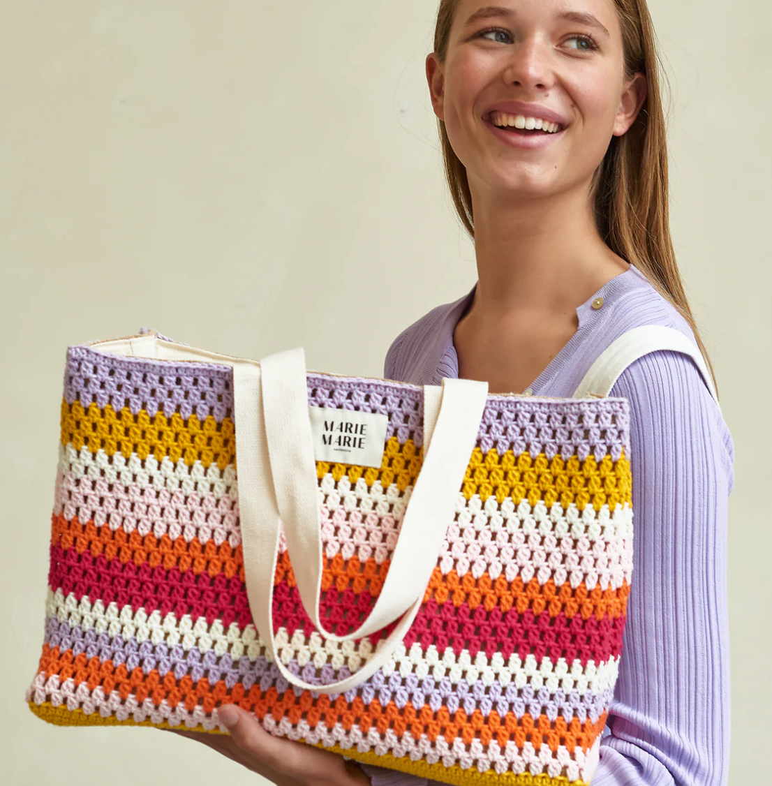 Mel crochet shopper - marie marie