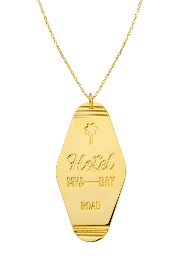happy hotel necklace - mya bay