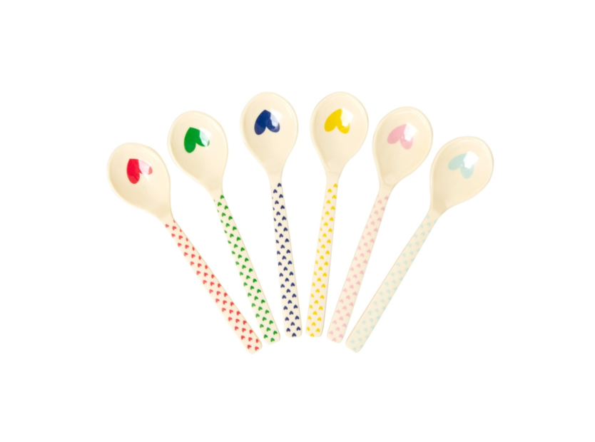 Small spoon met hartjes -  rice | Jil Conceptstore