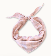 plaid sjaal pink - bonnie studios
