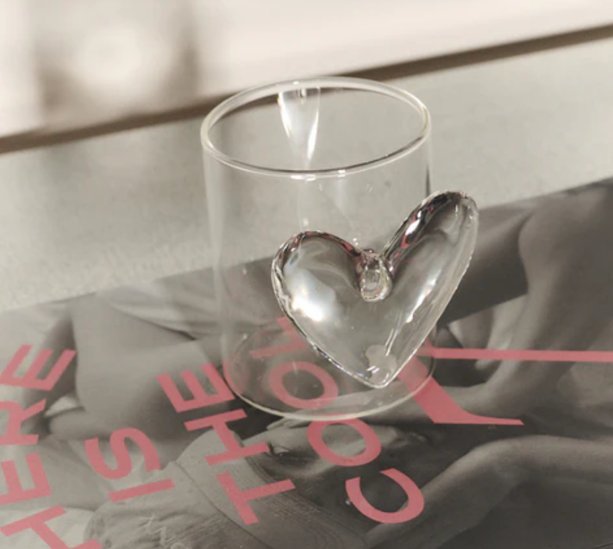 heart tumbler clear - lepelclub | Jil Conceptstore