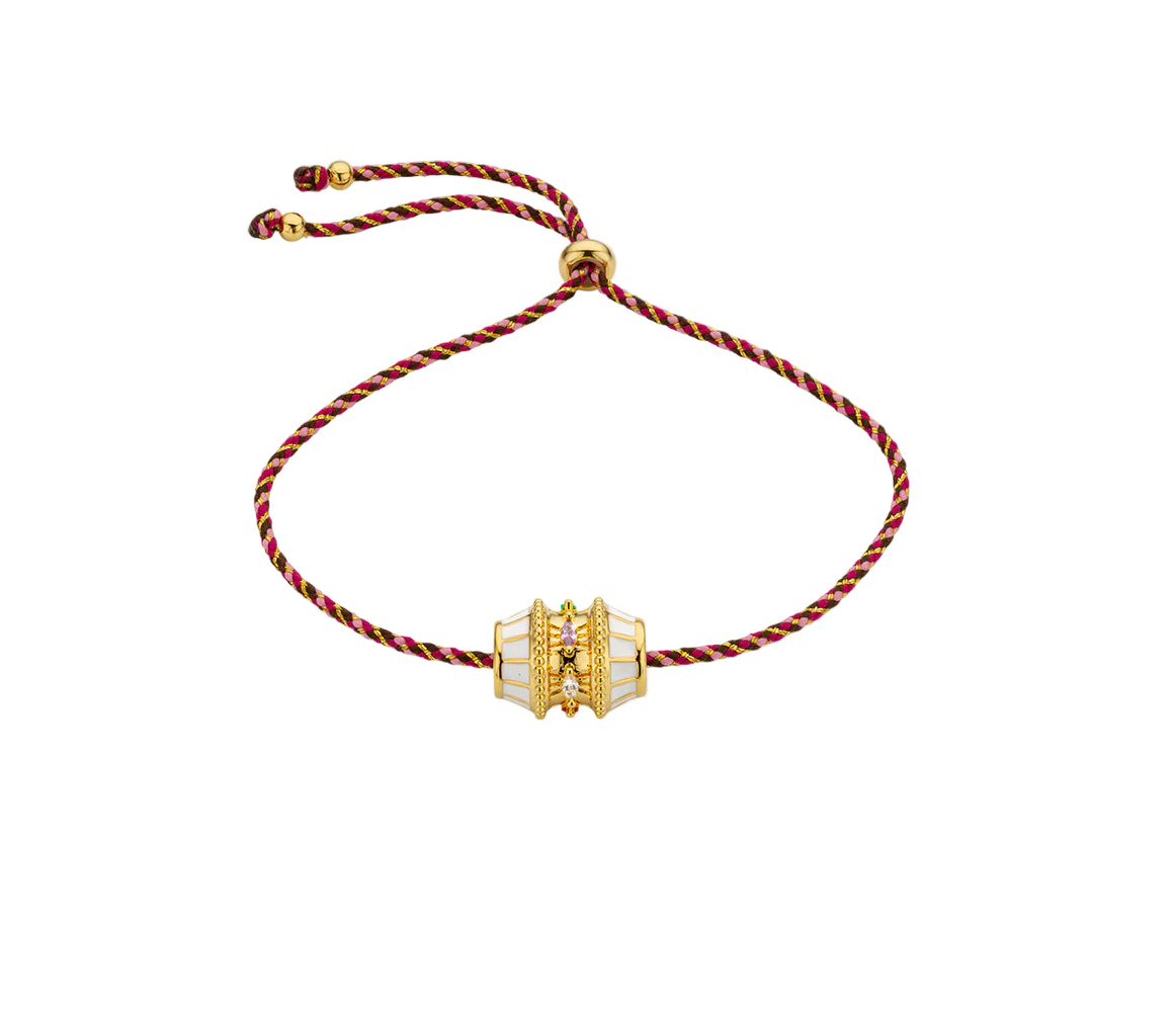 white talisman armband - mya bay