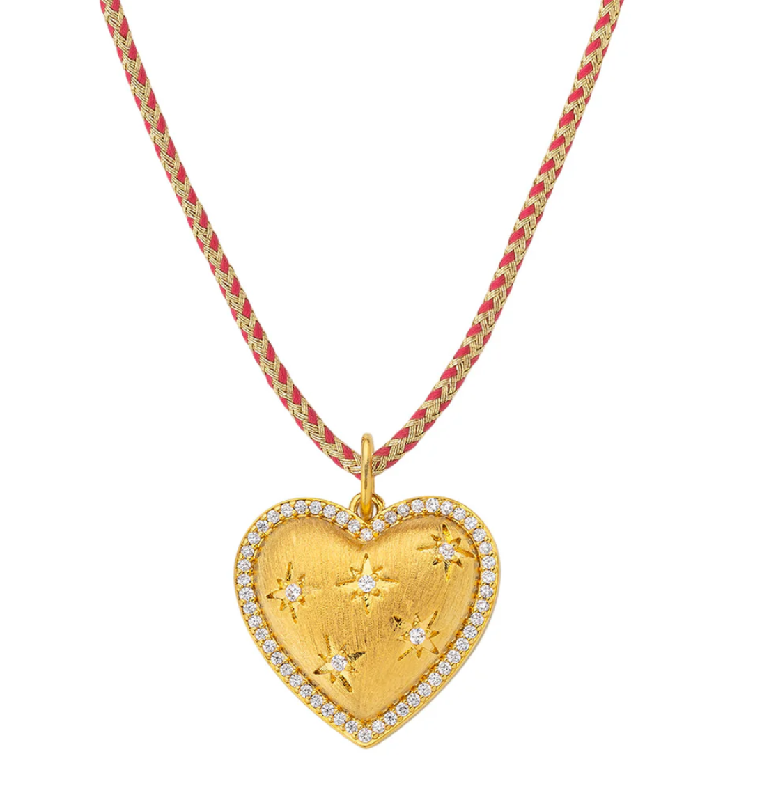 big fun heart necklace - mya bya
