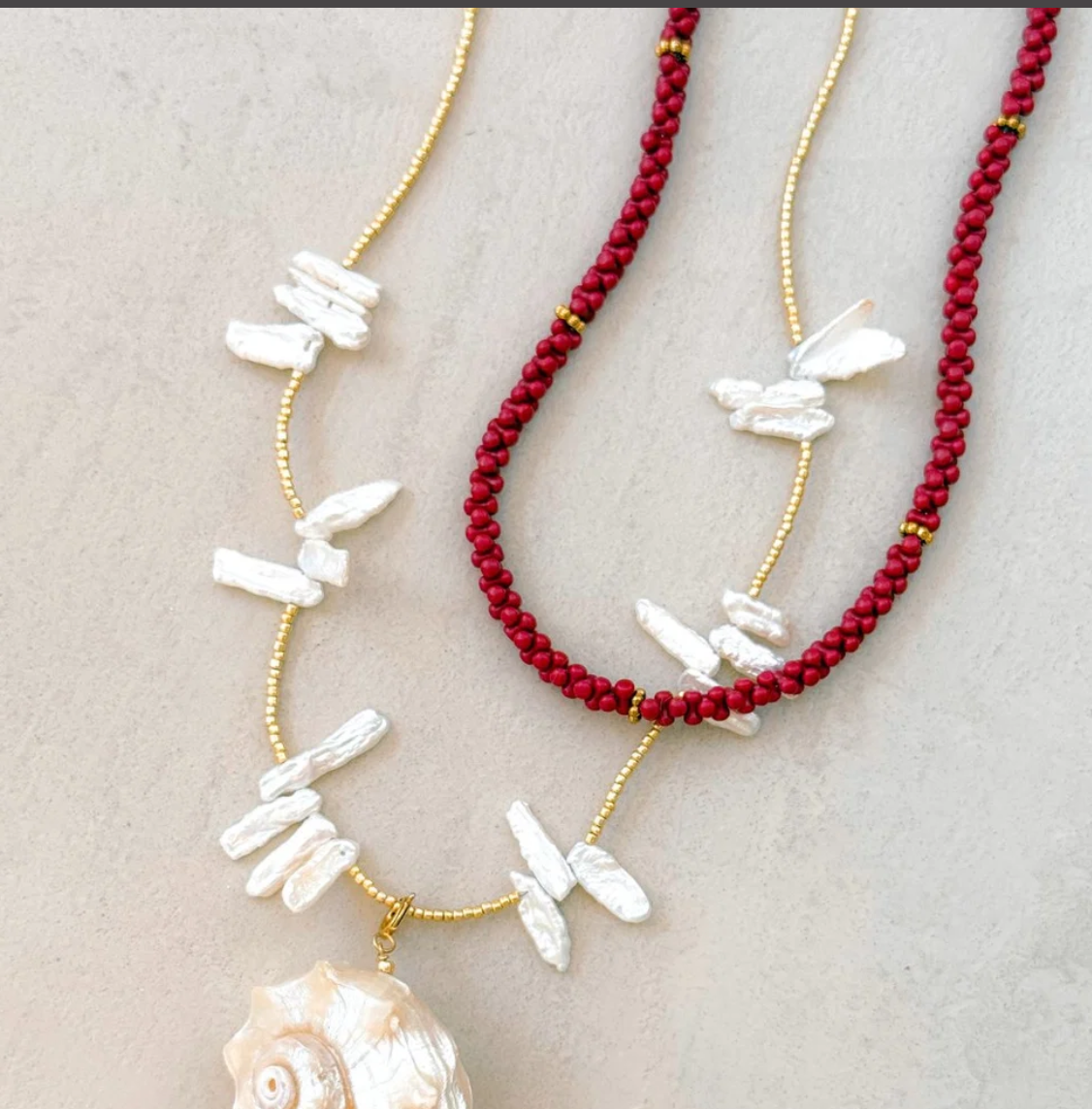 Reef ketting - le veer | Jil conceptstore