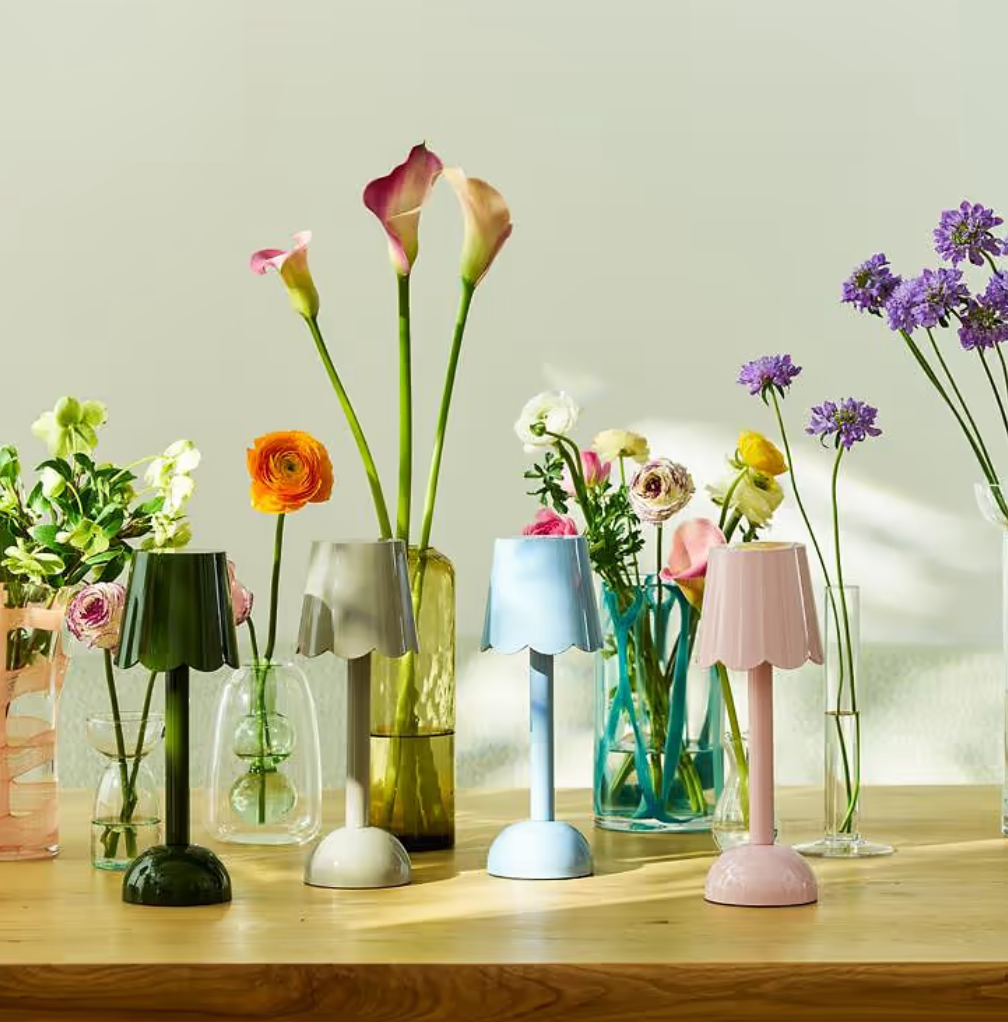 LED lamp scallop oplaadbaar cappuccino  - Addison Ross | Jil conceptstore