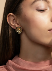 oorbellen flower S gold - Lott gioielli