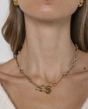 Aria chain gold necklace - souvenirs de pomme | jil Conceptstore