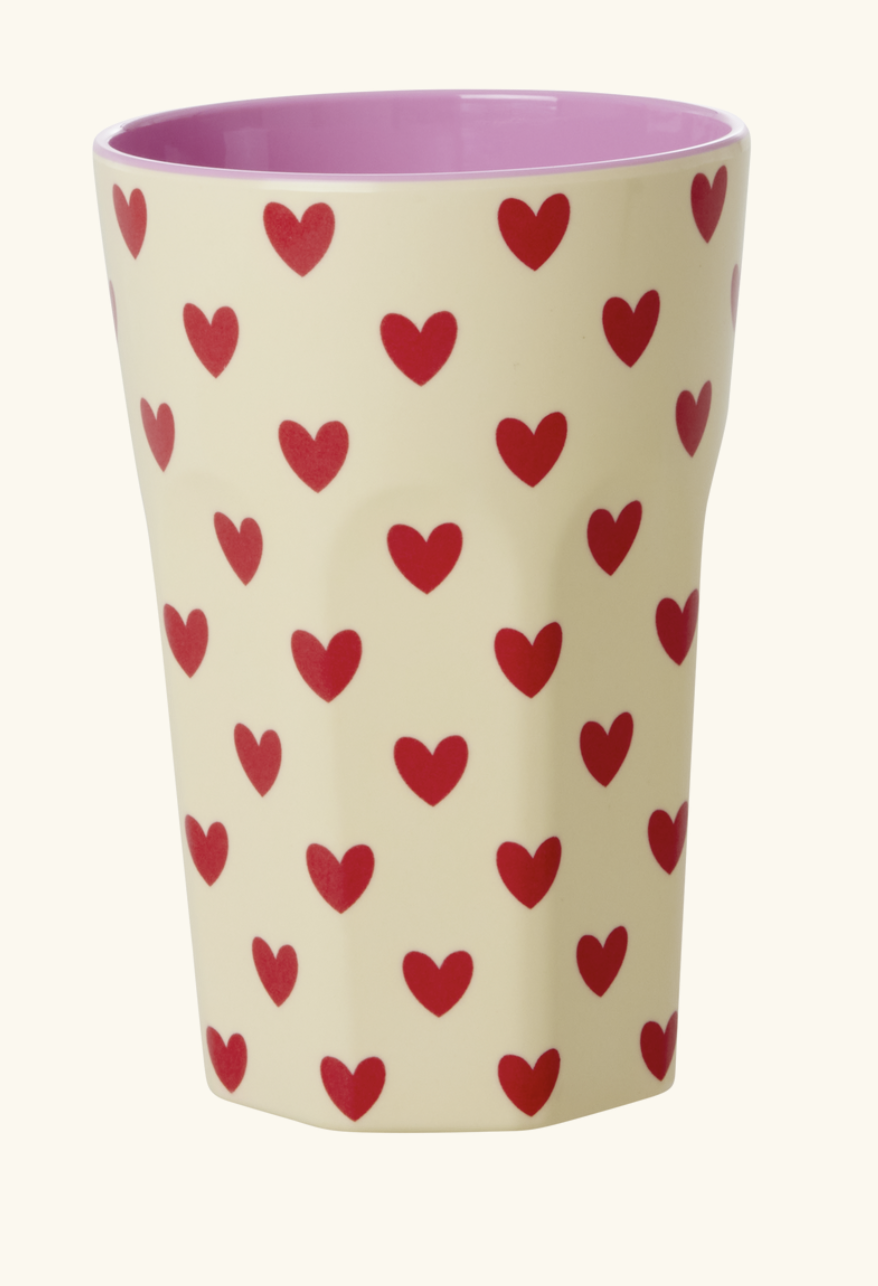 Tall cup darling hearts - Rice MELCU-LDAHE | Jil Conceptstore