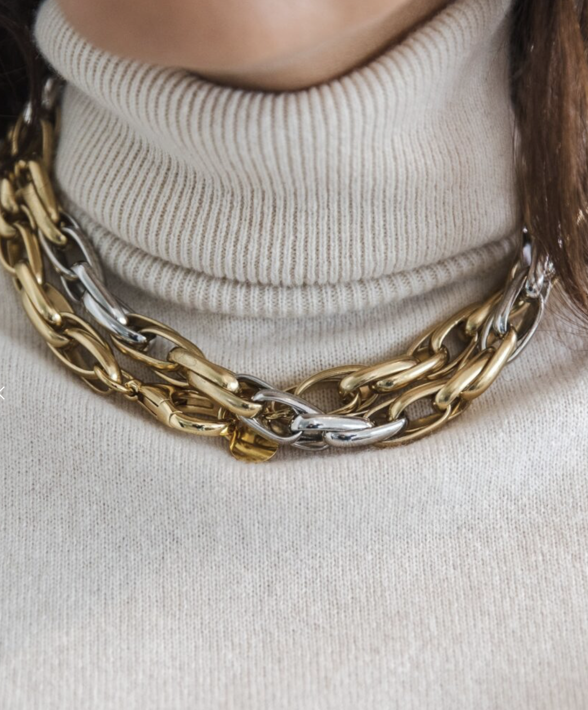 cyan chain - souvenirs de pomme | Jil Conceptstore