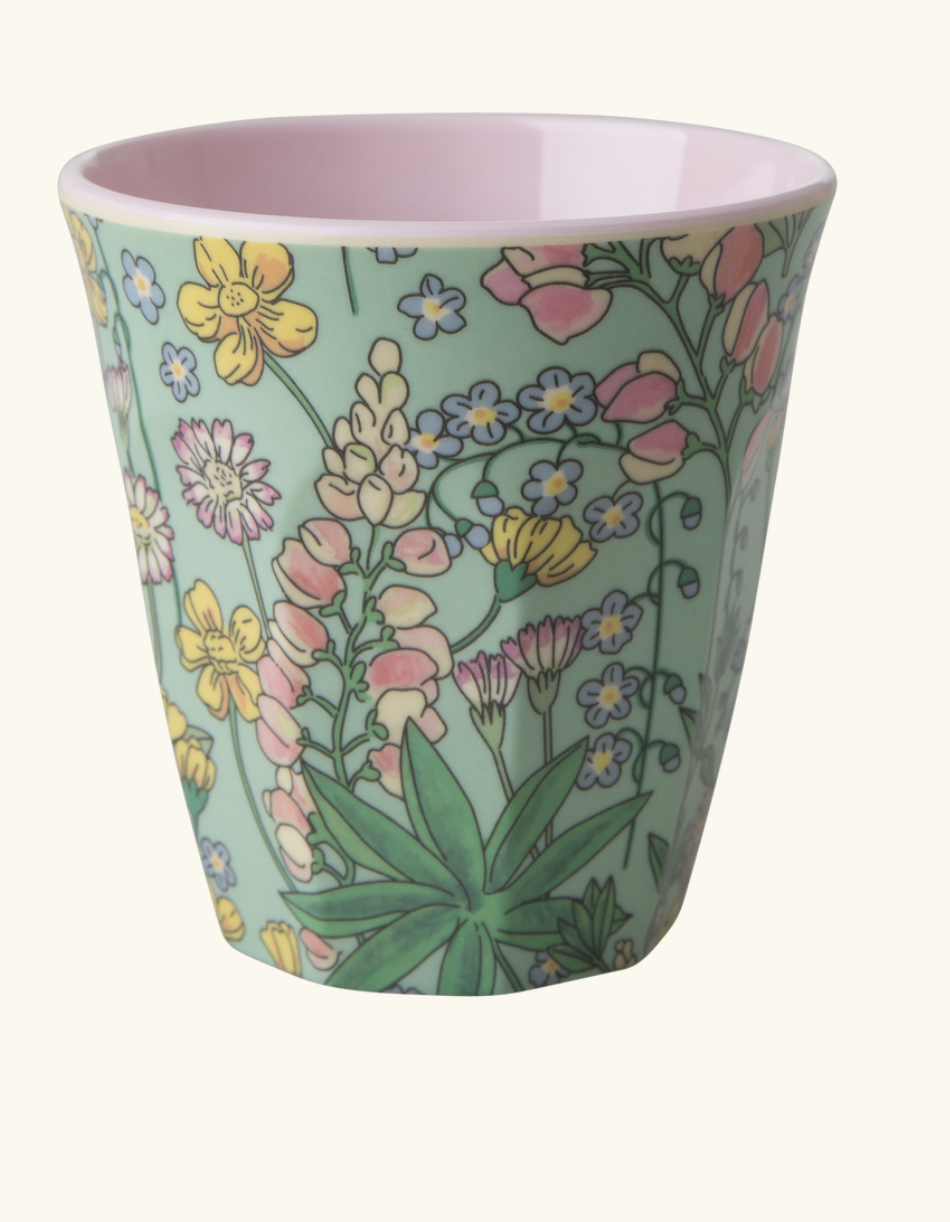 medium cup multi color  lupin print - rice MELCU-LUPI | Jil Conceptstore