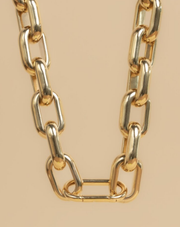 lima large chain gold necklace - souvenirs de pomme | Jil Conceptstore