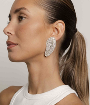 nova statement strass oorbellen - souvenirs de pomme | Jil Conceptstore