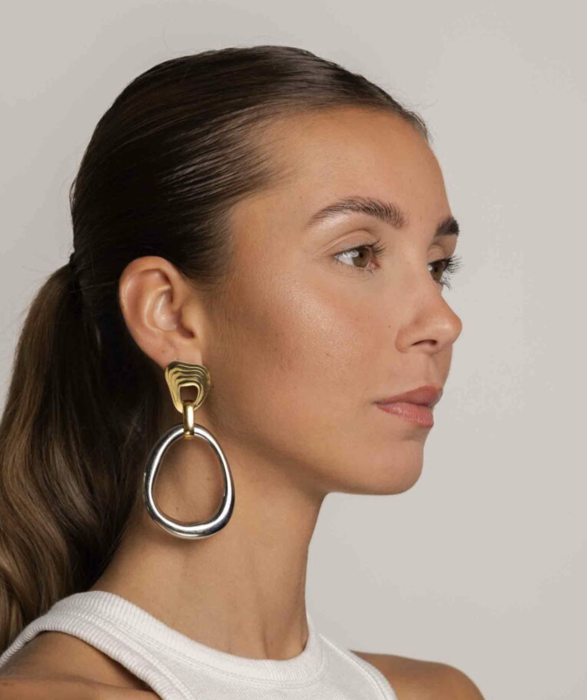 calliope bicolor hoops - souvenirs de pomme | jil conceptstore