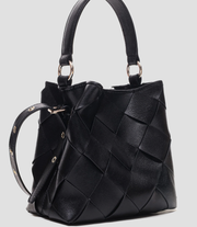 small chiara braided florence black - nunoo bags