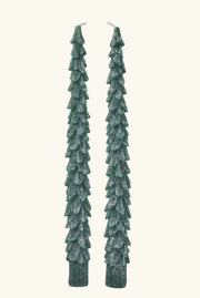 kaarsen kerstboom shape - rice